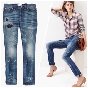 limited edition madewell slim boyfriend jeans